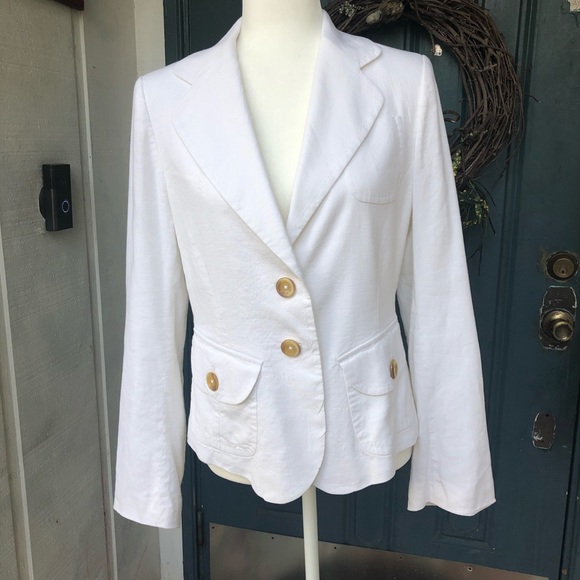 Banana Republic white blazer - Picture 4 of 8